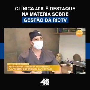 40k é destaque em matéria sobre Gestão na RIC-TV